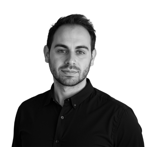 Logo Moderne Initiale P Moderne Orange et Rose-4